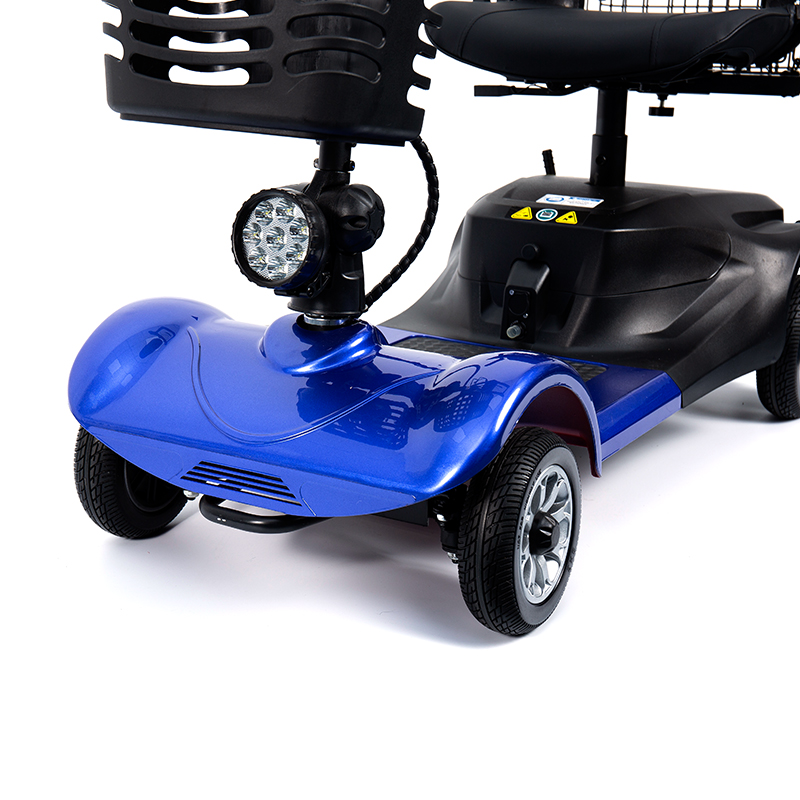 YL-08S Heavy-Duty 4-hjulig hopfällbar skoter med 12° klättringskapacitet