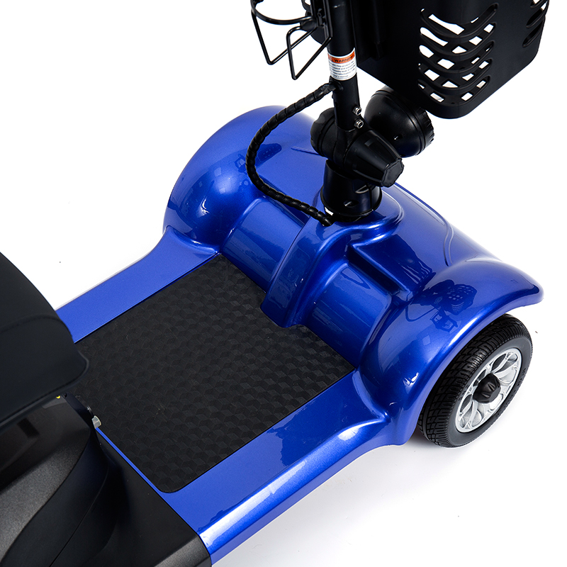 YL-08S Heavy-Duty 4-hjulig hopfällbar skoter med 12° klättringskapacitet