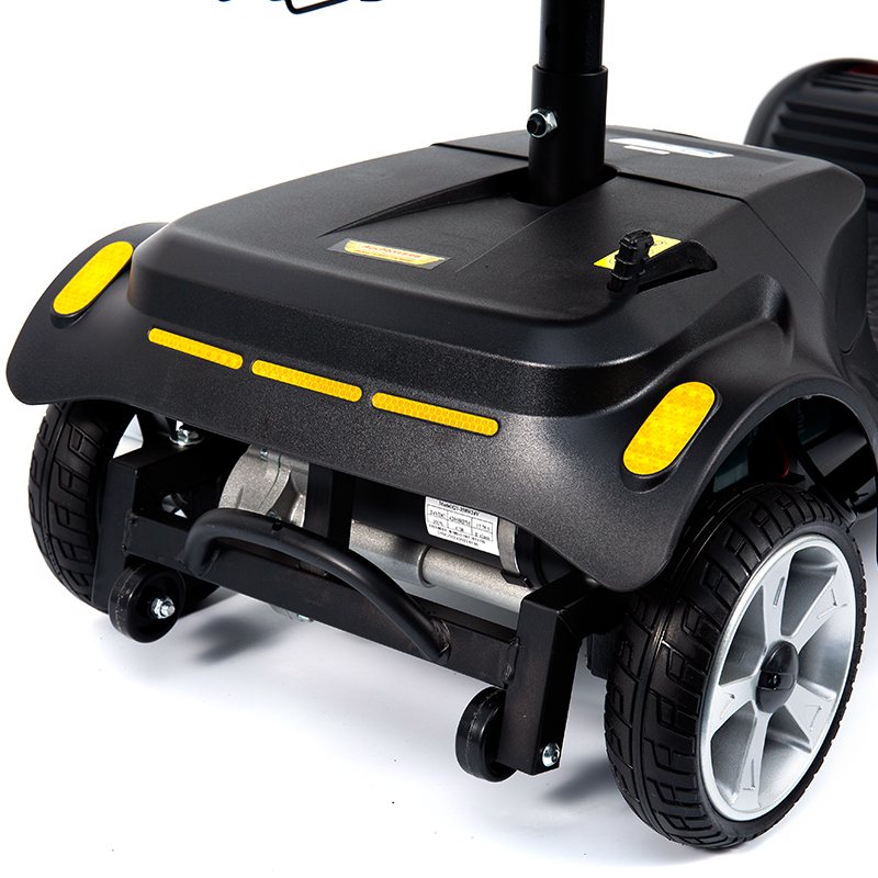 YL-07 4-hjuls hopfällbar eldriven skoter med korg
