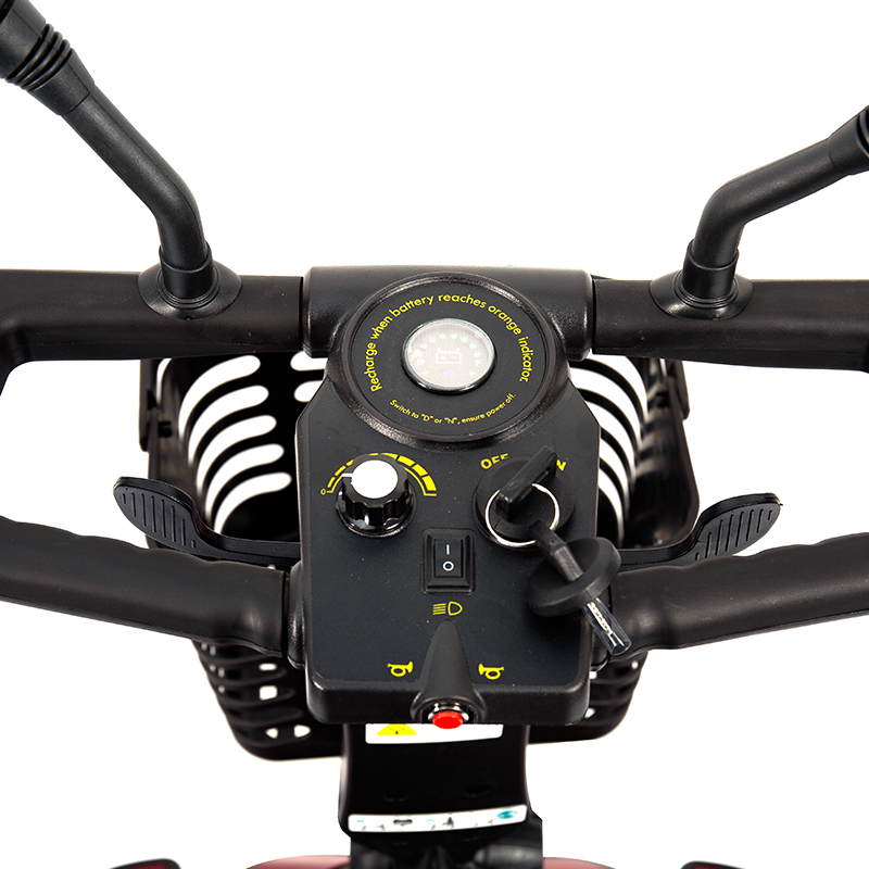 YL-01S 4-hjulig bärbar hopfällbar motoriserad skoter för äldre