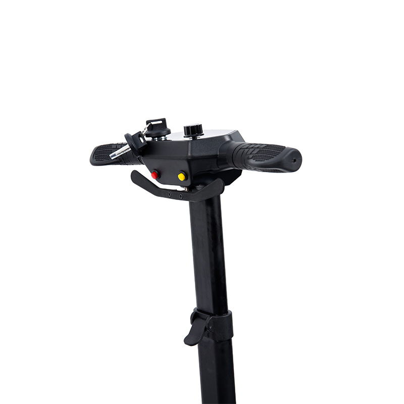 YL-211 4 Wheels Tourist elektrisk skoter för seniorer med LED-strålkastare, korg