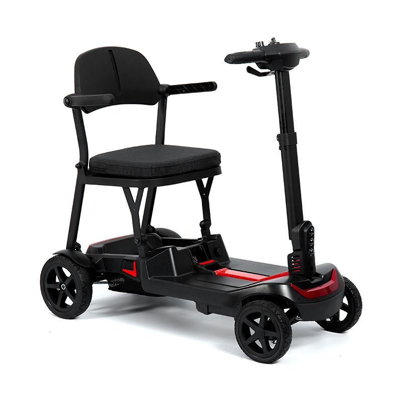 YL-985S 4 Hjul Lättvikts bärbar hopfällbar Eldriven skoter