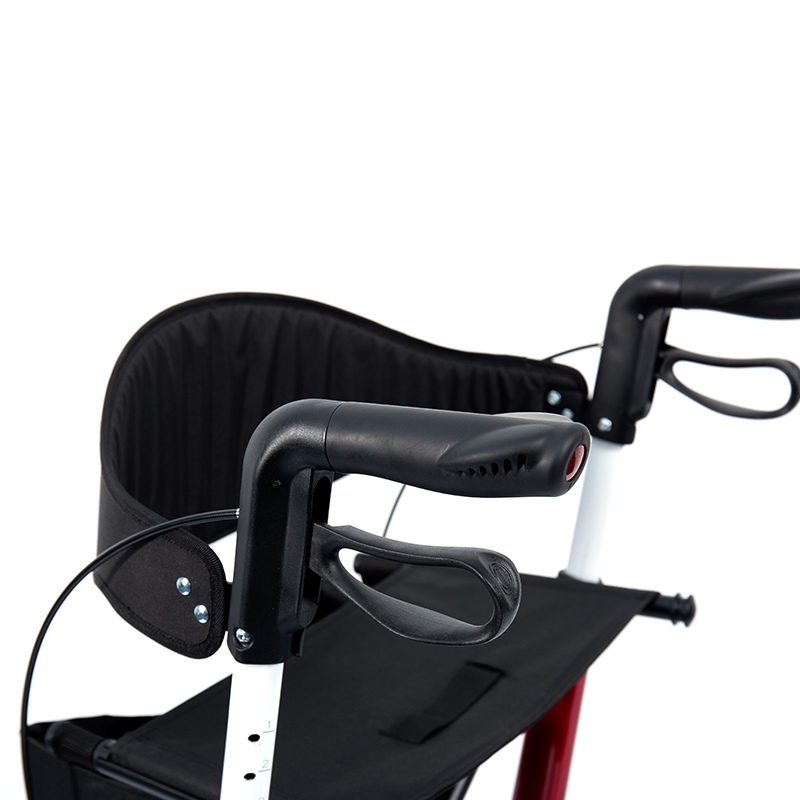 HES-R306 lättviktsrullator – hopfällbar, TPR-hjul, justerbar, 150 kg viktkapacitet